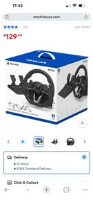 Driving racing wheel ps5