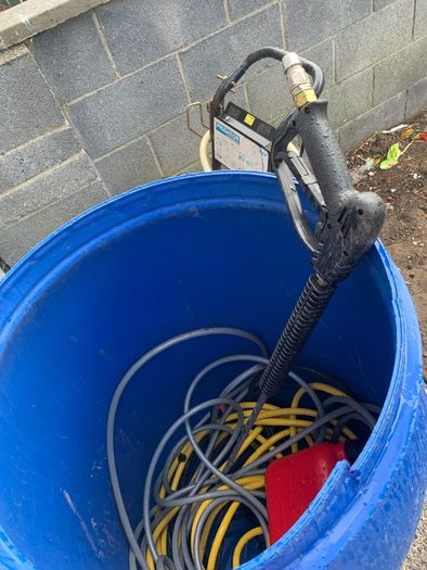 power washer all the parts including new hose