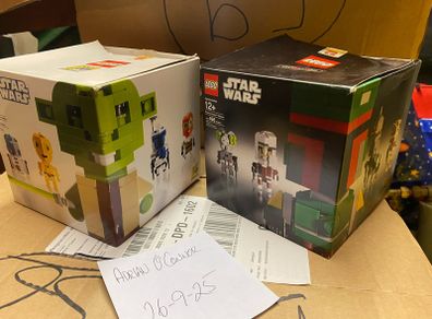 Lego Cube Dudes sets SDCC