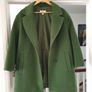 Marks & Spencer Green Coat Size Uk 16 Image 6