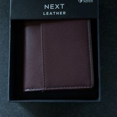 Next Mens Leather Card Wallet