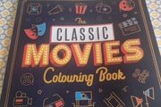Classic movies colouring book.