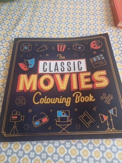 Classic movies colouring book.