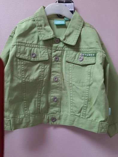 new childs jacket tag attached