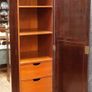 Early 20th Century Mahogany Triple Wardrobe Image 4