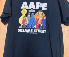 Aape bape x Sesame Street T-shirt