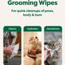 Pet Wipes for Dogs, Hypoallergenic, Cleaning and Hydrating, for Grooming Paws, Body and Bums, Unscented, 100 Count Image 4