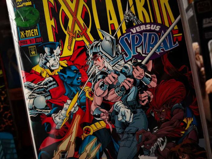 Excalibur ! Issue #109 ! Excalibur versus Spiral !
