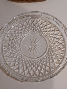 Vintage Waterford Crystal Plate / Tray