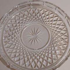 Vintage Waterford Crystal Plate / Tray