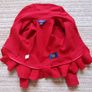 Girls RALPH LAUREN POLO Festive Red Jacket Cardigan Age 6 Image 5