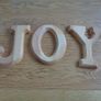 Wooden Letters x 3 for Sale Image 2