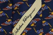 Salvatore Ferragamo Silk Tie Vintage