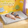 Modular Kids Sofa, 15 Pcs Toddler Sofa Chair, Soft Crystal Velvet Kids Play Couch Bed for Bedroom Livingroom, Playroom, Birthday Gift for Boys Girls Image 7