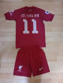 Liverpool Kit ((M Salah 11)) Kids 11-12yrs