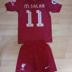 Liverpool Kit ((M Salah 11)) Kids 11-12yrs