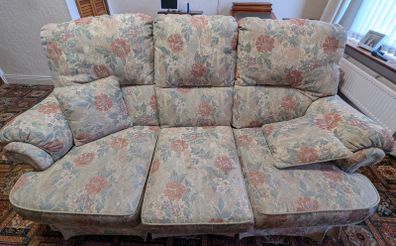 Sofa and two Recliner Chairs