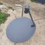 satellite dish with bracket. Hotbird setup Image 2