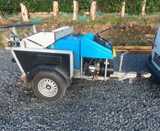 Bin Washing Trailer / System