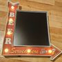 2 Light Up Home Bar Signs