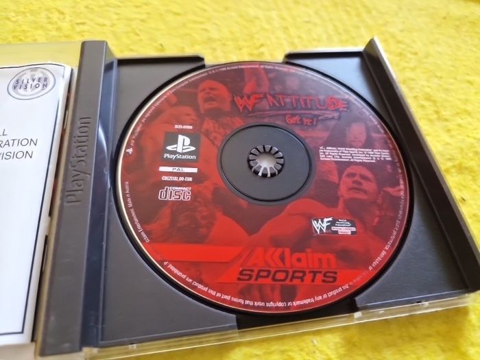 Wf Attitude Get it PlayStation1 Ps1 PlayStation2 Ps2 games Original