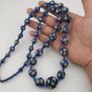 Antique Venetian Style Floral & African Glass Beads Necklace Image 10