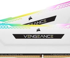 Corsair Vengeance DDR4 RBG Pro 8GB 3200Mhz CL16 White (x4)