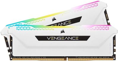 Corsair Vengeance DDR4 RBG Pro 8GB 3200Mhz CL16 White (x4)