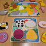 Bundle of 3 Toddler Puzzles - Tidlo Sensory, Usborne Jigsaw Set & Wooden Zoo Board Image 5