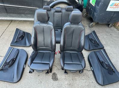 BMW F30 M-Sport Black leather interior
