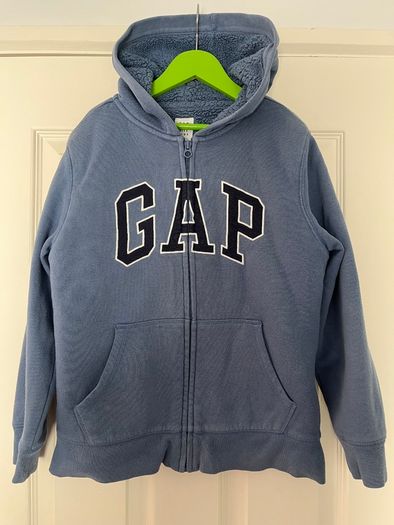 GAP sherpa-lined hoodie