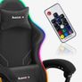Huzaro Force 3.7 RGB Black Gaming Chair Ergonomic RGB Gaming Chair with Footrest Image 8