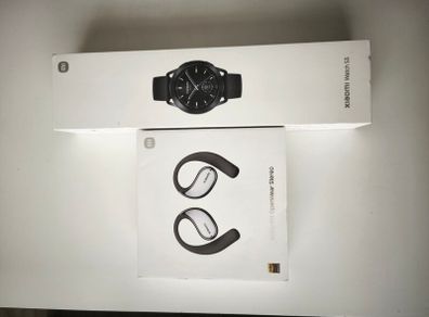 xiaomi S3 watch and earphones boundle