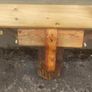 Rustic Reclaimed Wood Wildflower Stove Mantle Image 10