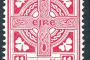 Ireland 1940 Scott # 138 Second Definitive Series 11p Cerise - Mint Never Hinged Condition