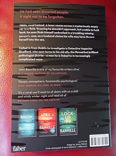 John Banville / The Drowned / 2024/ 1st edition paperback