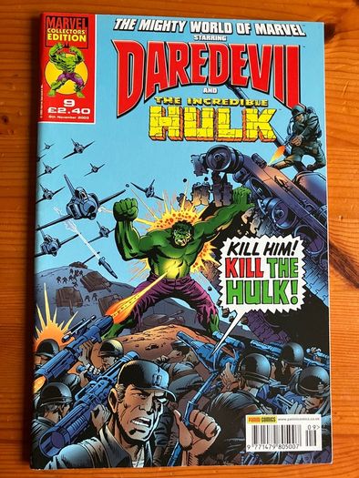 Comic: 'Daredevil And The Incredible Hulk' no.9 (05/11/2003)