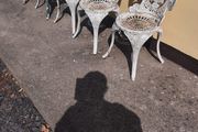 antique garden chairs