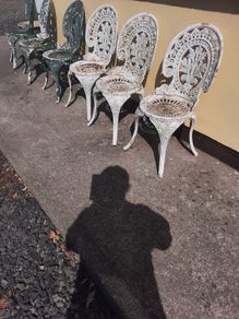 antique garden chairs