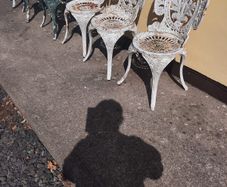 antique garden chairs