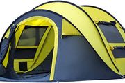 Automatic Camping Outdoor Pop-up Tent for Waterproof Quick-Opening Tents 4 Person Canopy with Carrying Bag Easy to Set up (FREE POSTAGE)