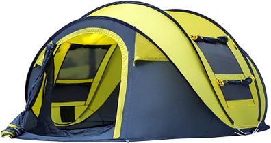 Automatic Camping Outdoor Pop-up Tent for Waterproof Quick-Opening Tents 4 Person Canopy with Carrying Bag Easy to Set up (FREE POSTAGE)