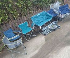 Foldable chairs