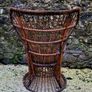 Mid-century italian bamboo & rattan Biancamano lounge chair by Lio Carminati & Gio Ponti Image 3