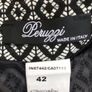 Size 14 Ladies Black Patterned Skirt by Peruzzi Image 2
