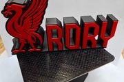 Personalised Liverpool Name Plaque