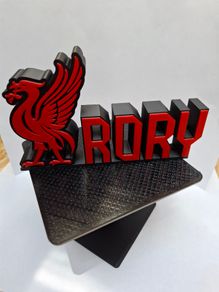 Personalised Liverpool Name Plaque