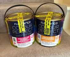 UNOPENED Farrow and Ball Wevet undercoat and paint in Fleetwood mix