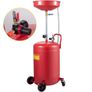 Waste Oil Drain Tank 80 L Portable Oil Drain Air Operated Drainer Oil Change, Oil Drain Container, Fluid Fuel Transfer Drainage Adjustable Funnel Height, with Pressure Regulating Valve Image 6