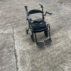 Power chair rollator
